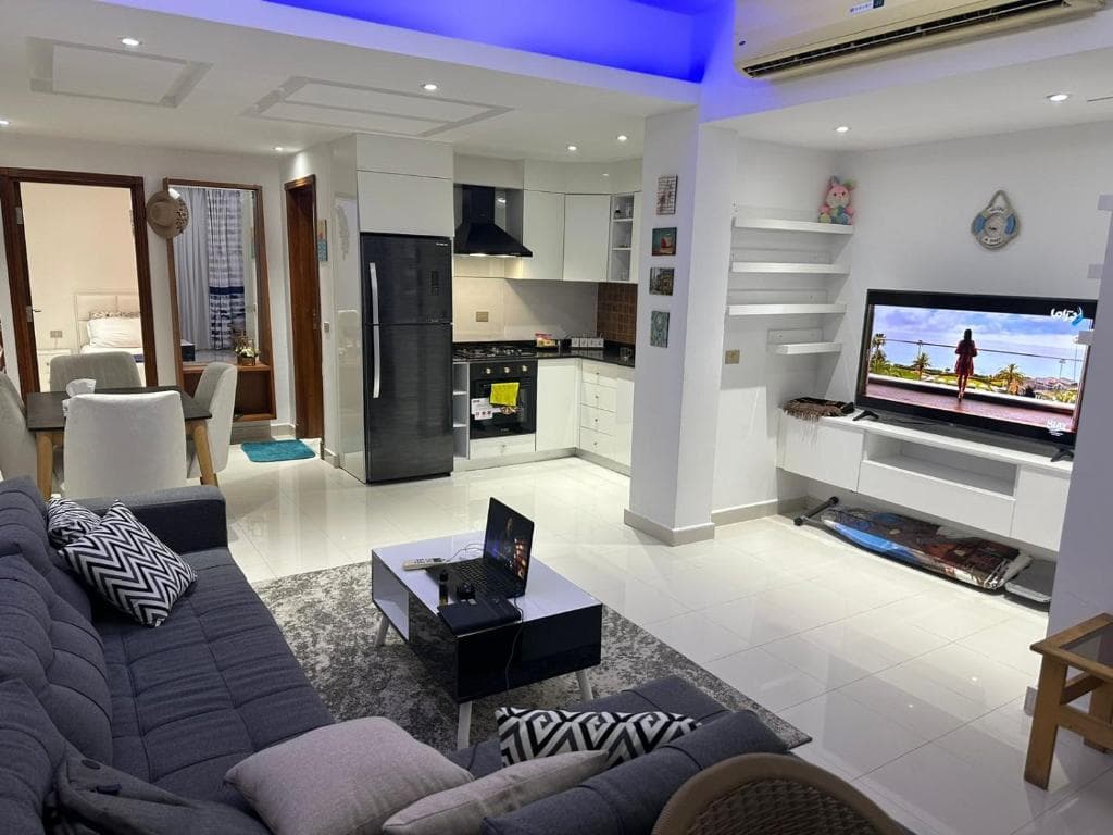 Modern unit interior detail